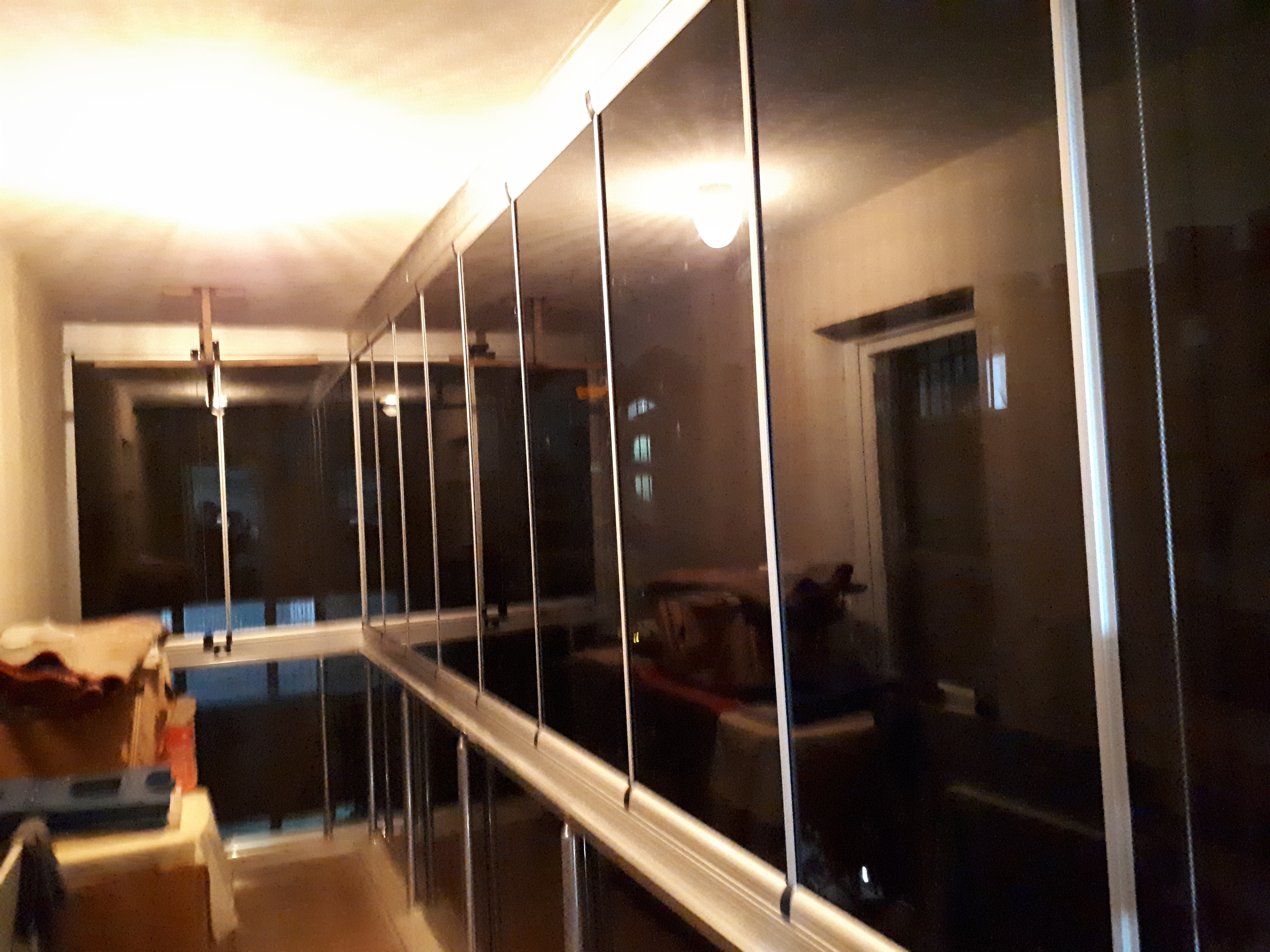 Katlanır cam balkon